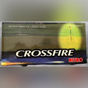 Nitro Crossfire 18 Golf Balls New Sealed Box